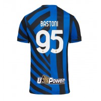 Billiga Inter Milan Alessandro Bastoni #95 Hemma fotbollskläder 2024-25 Kortärmad